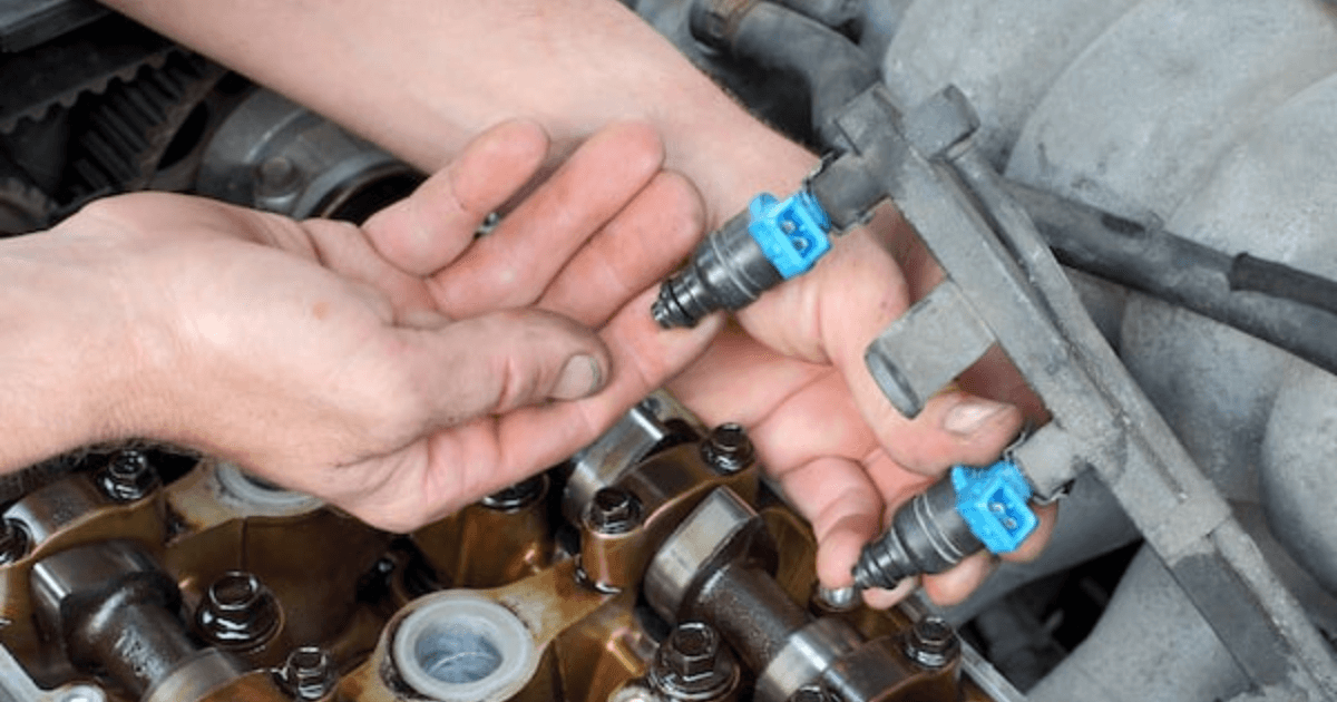 Poorly maintained fuel injectors