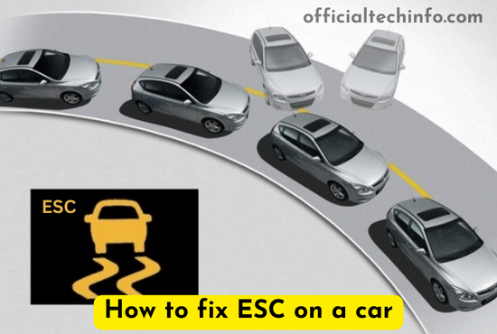 How to fix ESC on a car